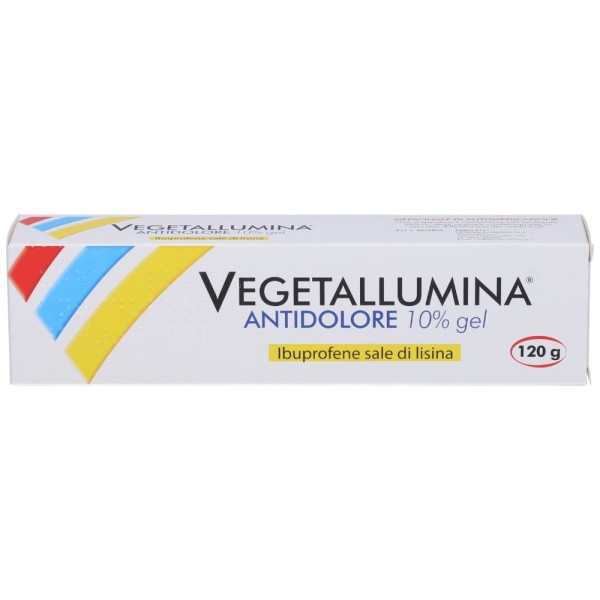 Vegetallumina Antidolore 10% Gel 120g