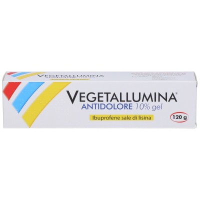 Vegetallumina Antidolore 10% Gel 120g