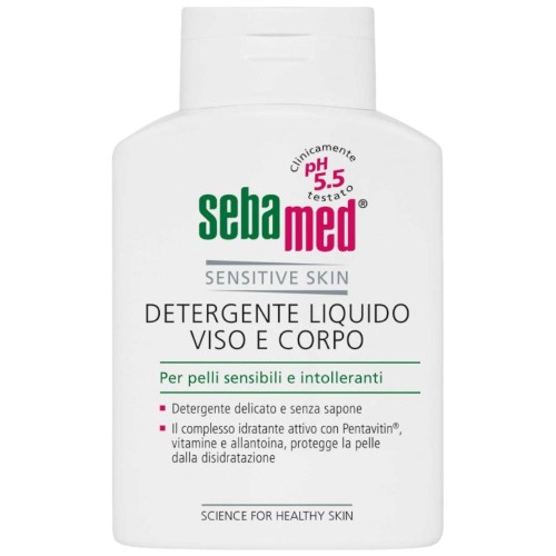 Sebamed Detergente Liquido Viso e Corpo 200 ml