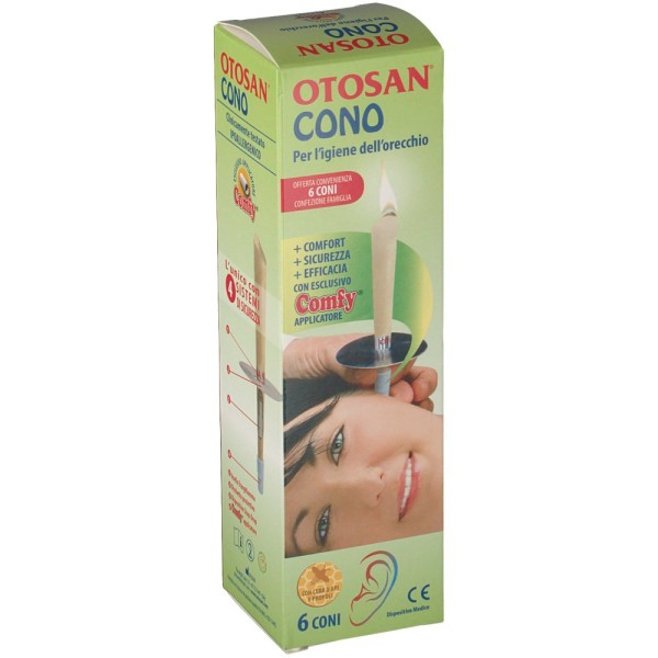 Otosan Cono Auricolare con Propoli 6 Pezzi