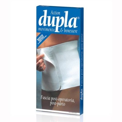 FASCIA POSTOPERATORIA E POSTPARTO DUPLA COLORE BIANCO MISURA 2