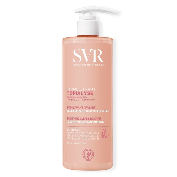 Topialyse Baume Lavant Balsamo Detergente Lenitivo Anti-Secchezza 400ml