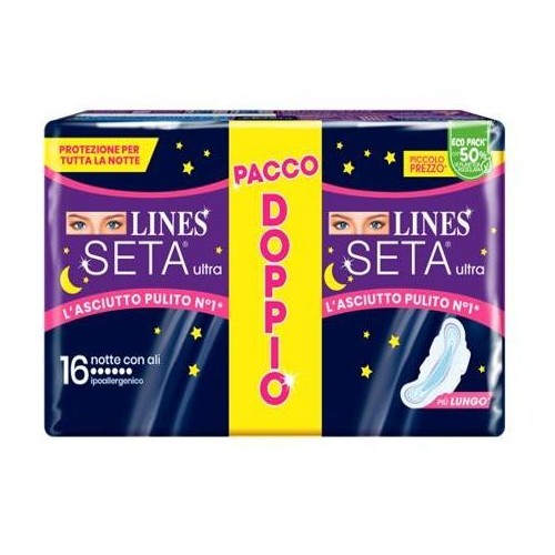 LINES SETA ULTRA NOTTE 16PZ