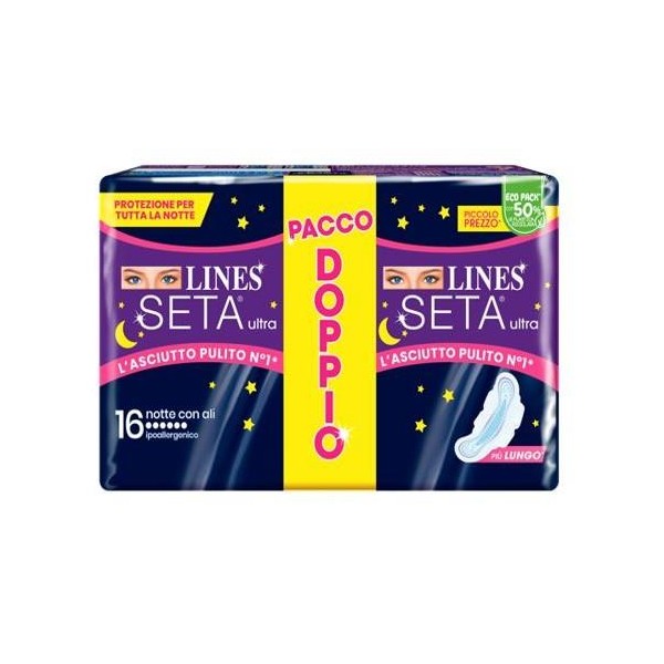 LINES SETA ULTRA NOTTE 16PZ