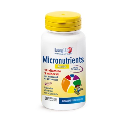 LongLife Micronutrients Junior 60 COMPRESSE masticabili