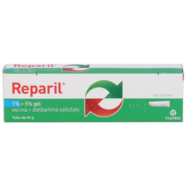 Reparil CM gel 1% + 5% 40 g