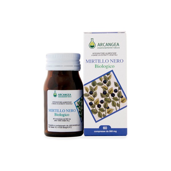 Mirtillo Nero Biologico 60 Compresse