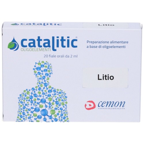 Catalitic Oligoelementi Litio 20 Fiale