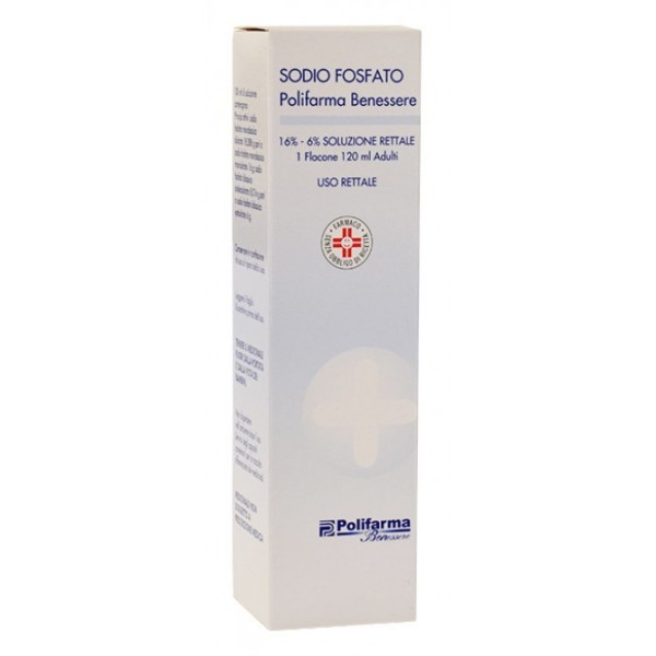 POLIFARMA SODIO FOSFATO 16+6% 120ml Soluzione Rettale