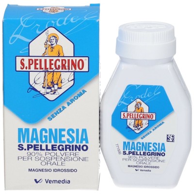 Magnesia S.Pellegrino 90% Polvere per Sospensione Orale Senza Aroma 100g