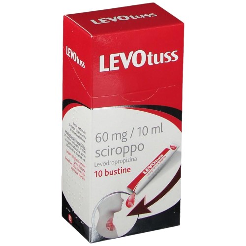 LEVOtuss Sciroppo 10 Bustine 60mg/10ml