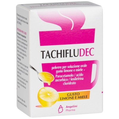 Tachifludec 10 Bustine Gusto Limone Miele