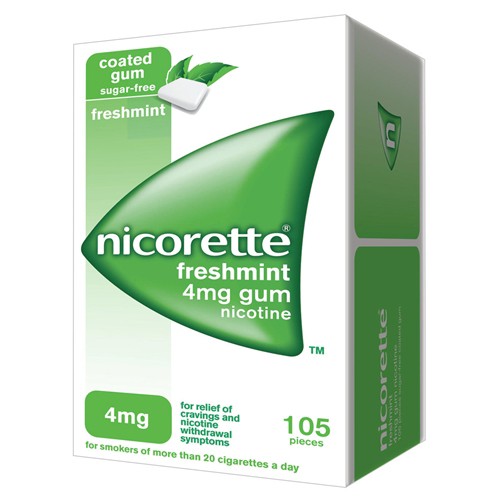 Nicorette 4mg 105 Gomme Da Masticare Menta Forte