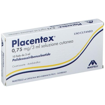 Placentex 0,75 mg/3 ml Soluzione Cutanea 10 Fiale da 3ml
