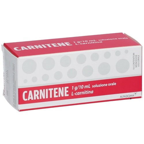 Carnitene 1g/10mL 10 Flaconi