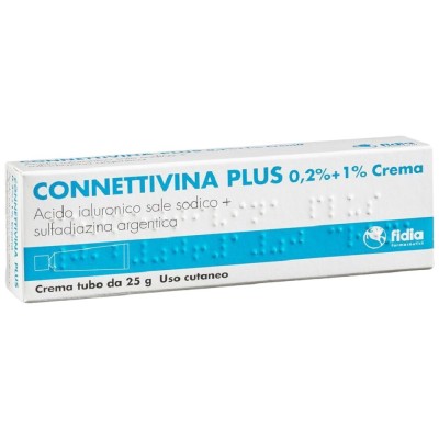 Connettivina Plus Crema 25g: Cicatrizzante e Antibatterica