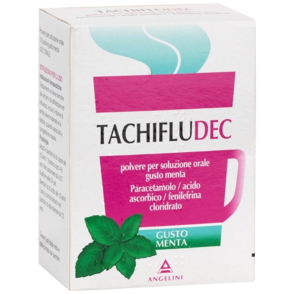 Tachifludec 10 Bustine Gusto Menta