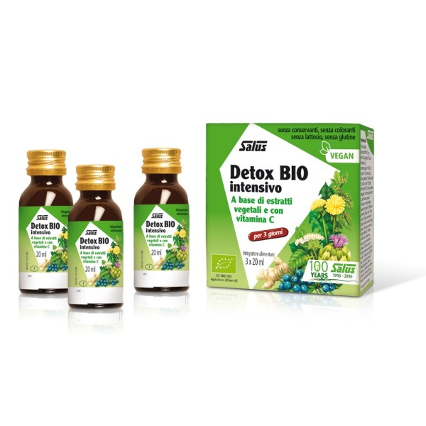 SALUS DETOX BIO INTENSIVO INTEGRATORE ALIMENTARE 3X20ML