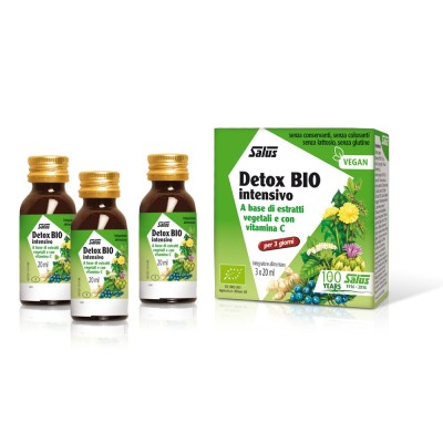 SALUS DETOX BIO INTENSIVO INTEGRATORE ALIMENTARE 3X20ML