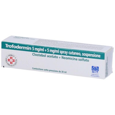 Trofodermin Spray Cutaneo Sospensione 30ml