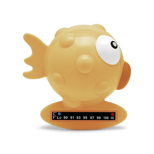 Chicco Termometro da Bagno Pesce Palla ARANCIONE