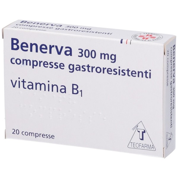 Benerva 300 mg 20 Compresse