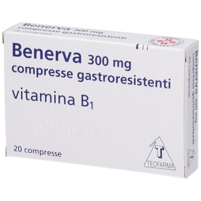Benerva 300 mg 20 Compresse