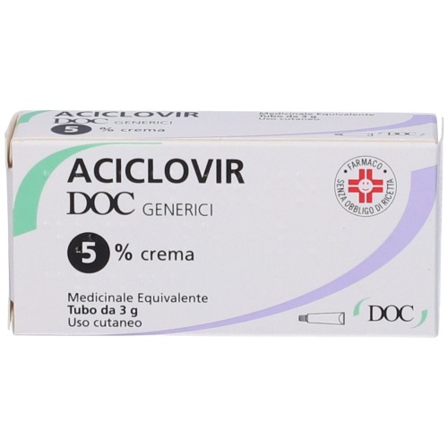 Aciclovir DOC 5% Crema 3 g