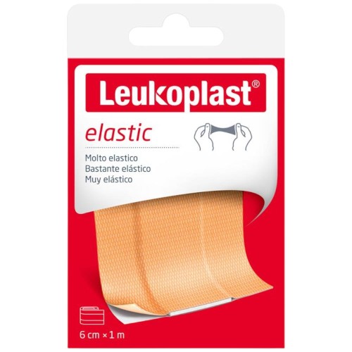 Leukoplast Elastic Cerotto Ritagliabile 6cm x 1m