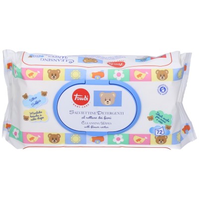 Trudi Baby Care 72 Salviettine Detergenti