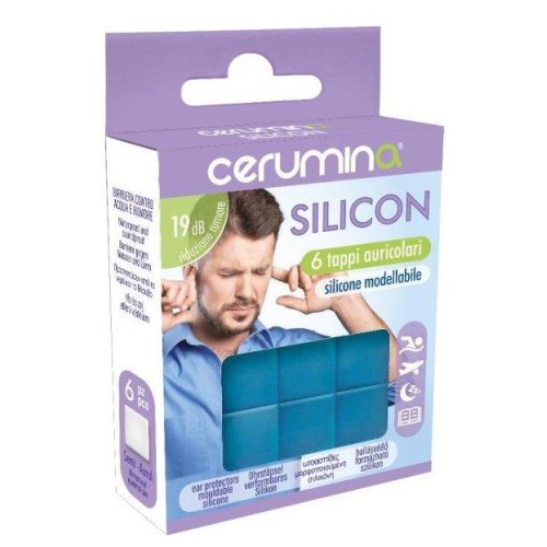 Cerumina Silicon 6 Tappi Auricolari