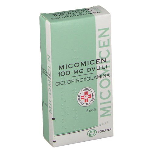 Micomicen 100 mg 6 Ovuli Vaginali