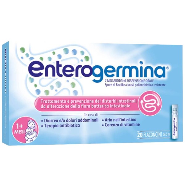Enterogermina 2 Miliardi 20 Flaconcini