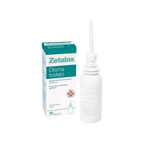 Zetalax Clisma Fosfato Flacone da 133 ml