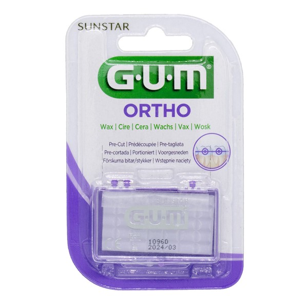 GUM Ortho Cera Ortodontica 5 Pezzi