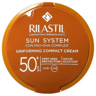 Rilastil Sun System Crema Compatta Uniformante SPF50+ Dorè 10g