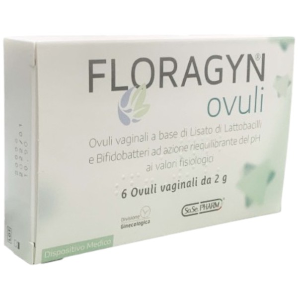 Floragyn 6 Ovuli Vaginali