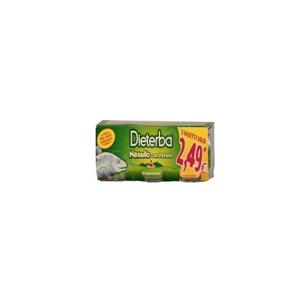 OMO DIET.Nasello 3x80g
