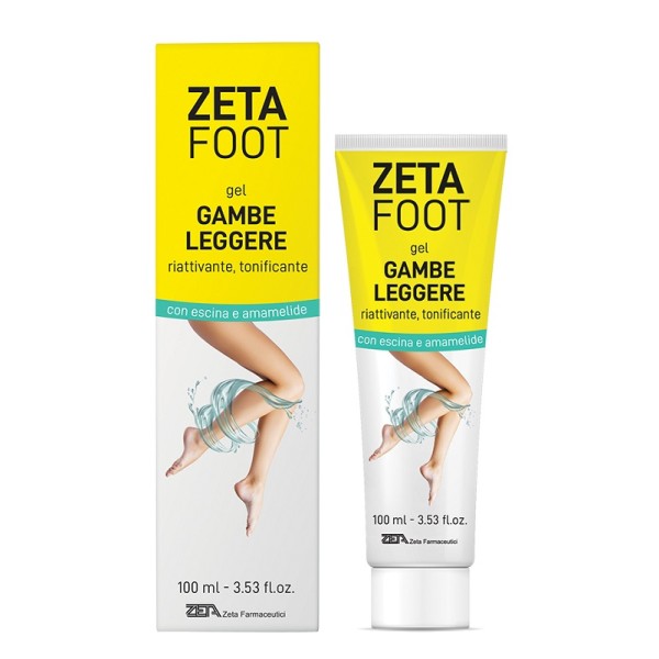 ZetaFoot Gel Gambe Leggere 100 ml