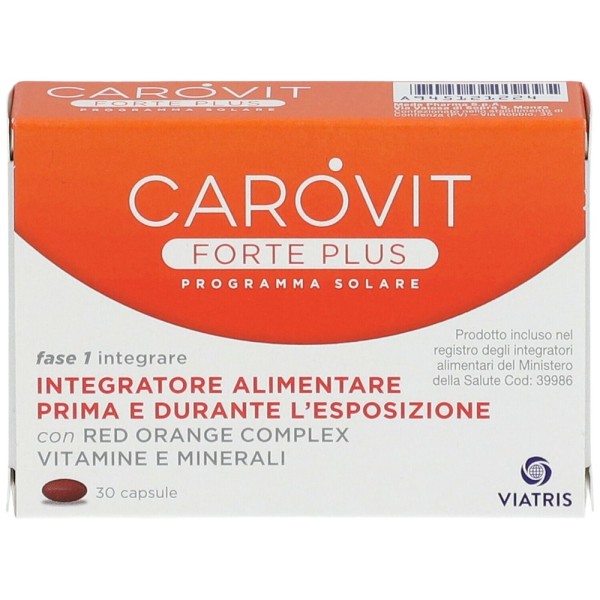 Carovit Forte Plus Programma Solare 30 Capsule