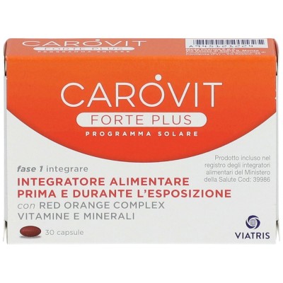 Carovit Forte Plus Programma Solare 30 Capsule