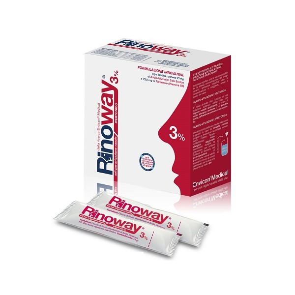 RINOWAY3% SALI IPERTONICI 60 BUSTINE
