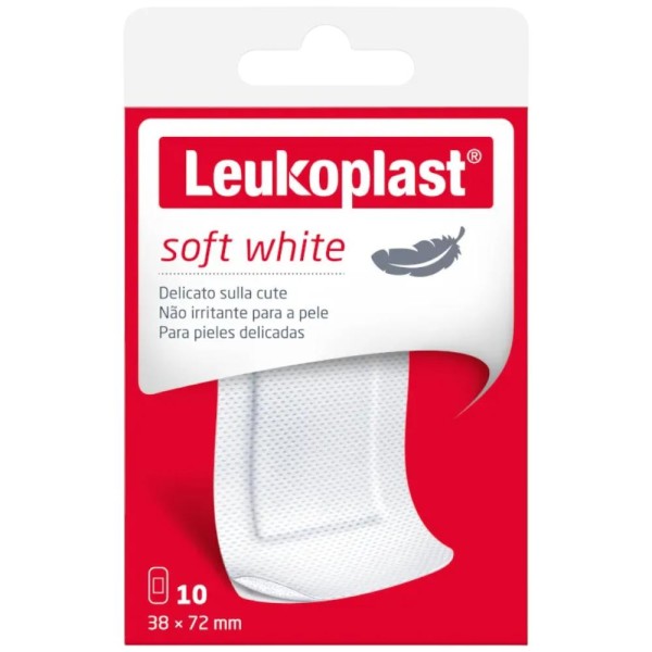 Leukoplast Soft White 10 Cerotti 3,8x7,2cm