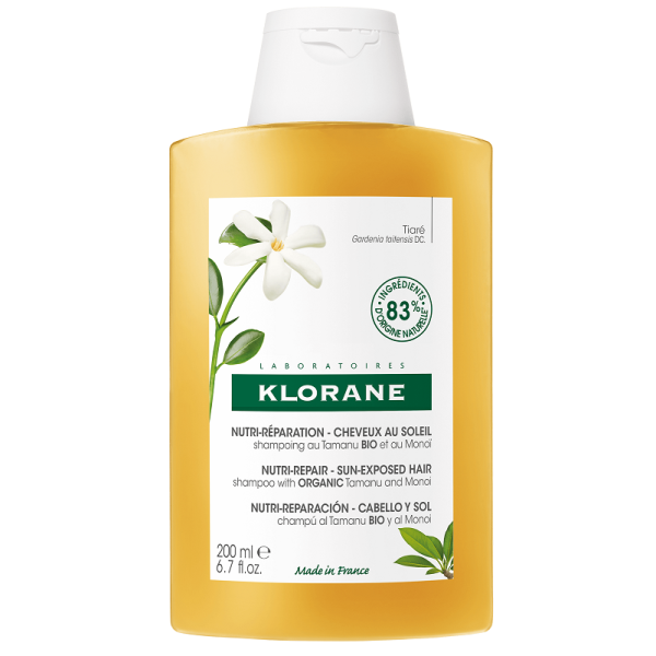 Klorane Shampoo Nutritivo al Tamanu BIO e Monoi 200ml