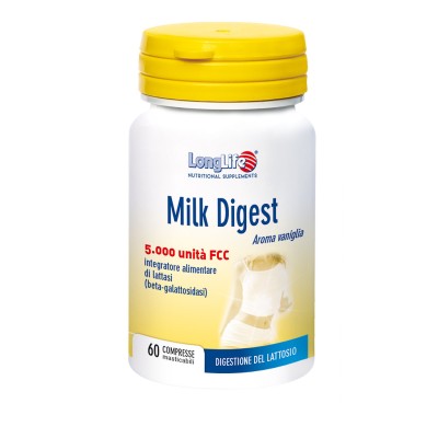 LongLife Milk Digest 60 COMPRESSE masticabili