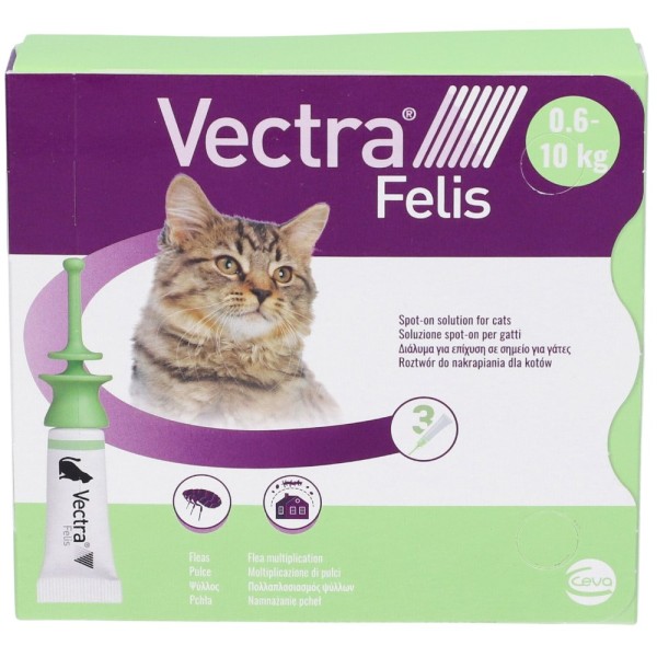 Vectra Felis Gatti Spot On 3 Pipette