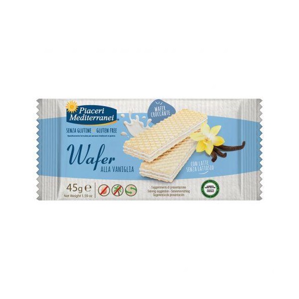 PIACERI MED.Wafer Vaniglia 45g