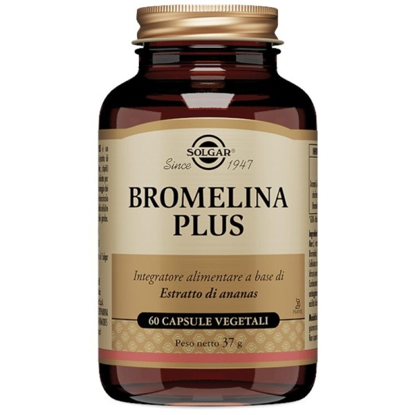 Bromelina Plus 60 Capsule Vegetali