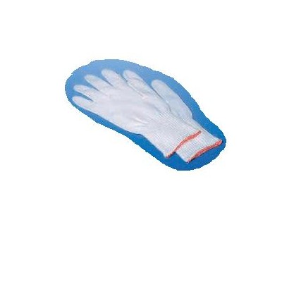 GUANTO NON CHIRURGICO IN COTONE BIANCO MISURA 7 IN BUSTA
