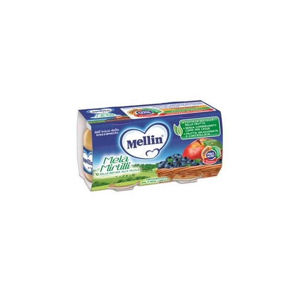 OMO MELLIN Mela+Mirtillo2x100g